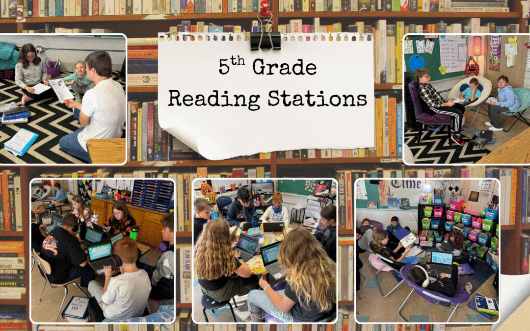 5th Grade Reading Stations