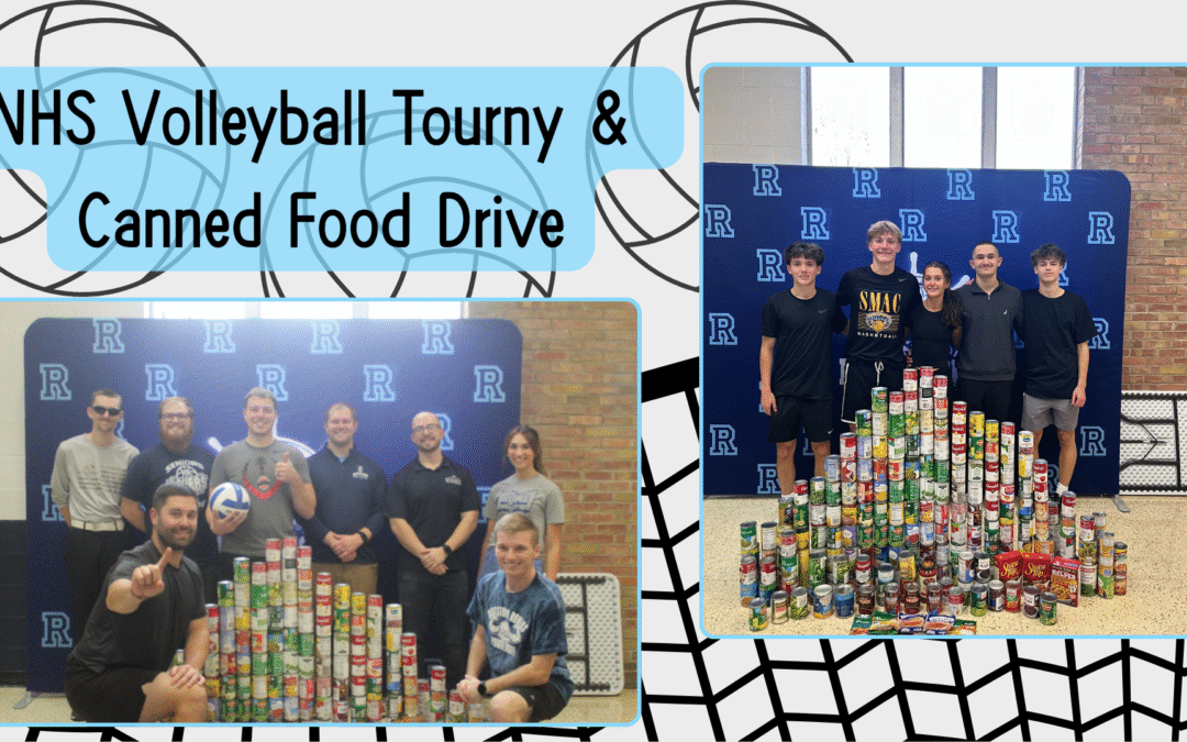 NHS Canned Food Drive & Volleyball Tournament